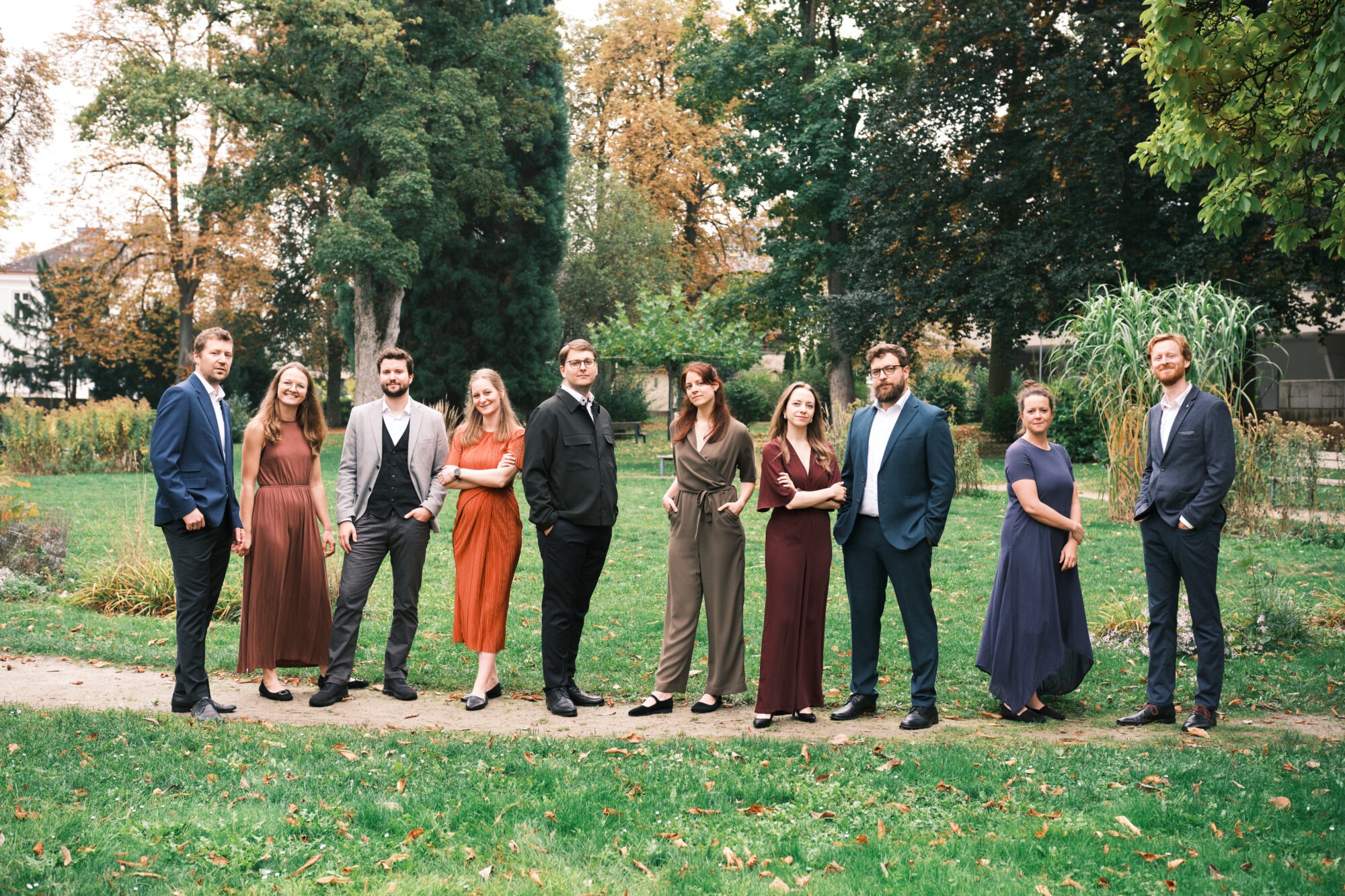 Vokalensemble calida bei Proben